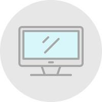 Monitor Vector Icon Design