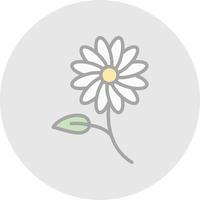 Daisies Vector Icon Design