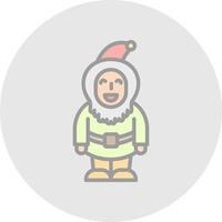 Gnome Vector Icon Design