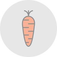 Carrot Vector Icon Design