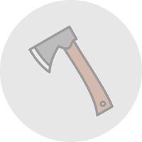 Hatchet Vector Icon Design