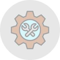 Maintenance Vector Icon Design