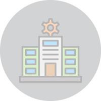 Main Establishment Vector Icon Design