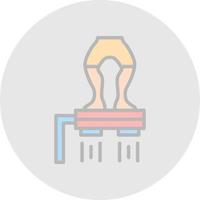 diseño de icono de vector de flyboard