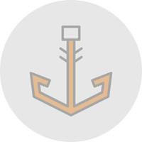Anchor Vector Icon Design