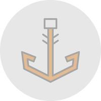 Anchor Vector Icon Design