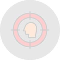 Head Hunting Vector Icon Design