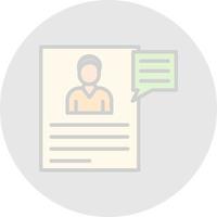 Hr Consulting Vector Icon Design