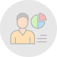 Employee Data Vector Icon Design