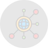 Networking Vector Icon Design