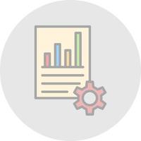 Task Analysis Vector Icon Design