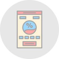 Low Fidelity Wireframe Vector Icon Design