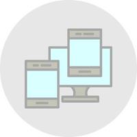 Responsive Web Design Vector Icon Design