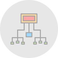 Information Architecture Vector Icon Design