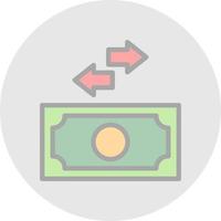 Cash Flow Vector Icon Design