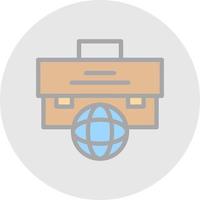 Business Travel Vector Icon Design