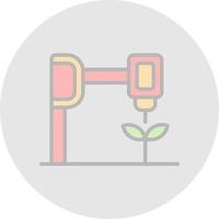 Bioprinting Vector Icon Design