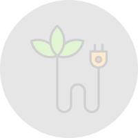 diseño de icono de vector de bioenergía