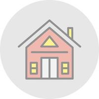 House Sitting Vector Icon Design