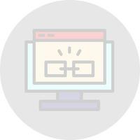 Hyperlink Vector Icon Design