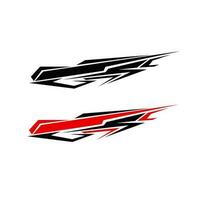 racing car wrapping decal vector design. car decals