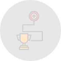 Long Range Planning Vector Icon Design
