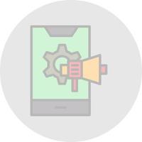 Marketing Automation Vector Icon Design