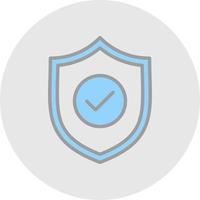 Protection Vector Icon Design