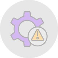 Risk Management Vector Icon Design