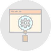 Search Engine Optimisation Vector Icon Design