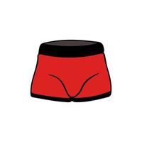 Underpants casual line illustration creative design vector