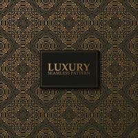luxury dark seamless pattern background vector