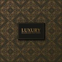 luxury dark seamless pattern background vector