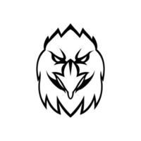 Eagle Head Illustration Vector Design