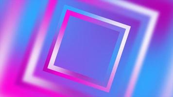 Abstract purple and pink gradient squares bright juicy blurred abstract loop background. Video 4k