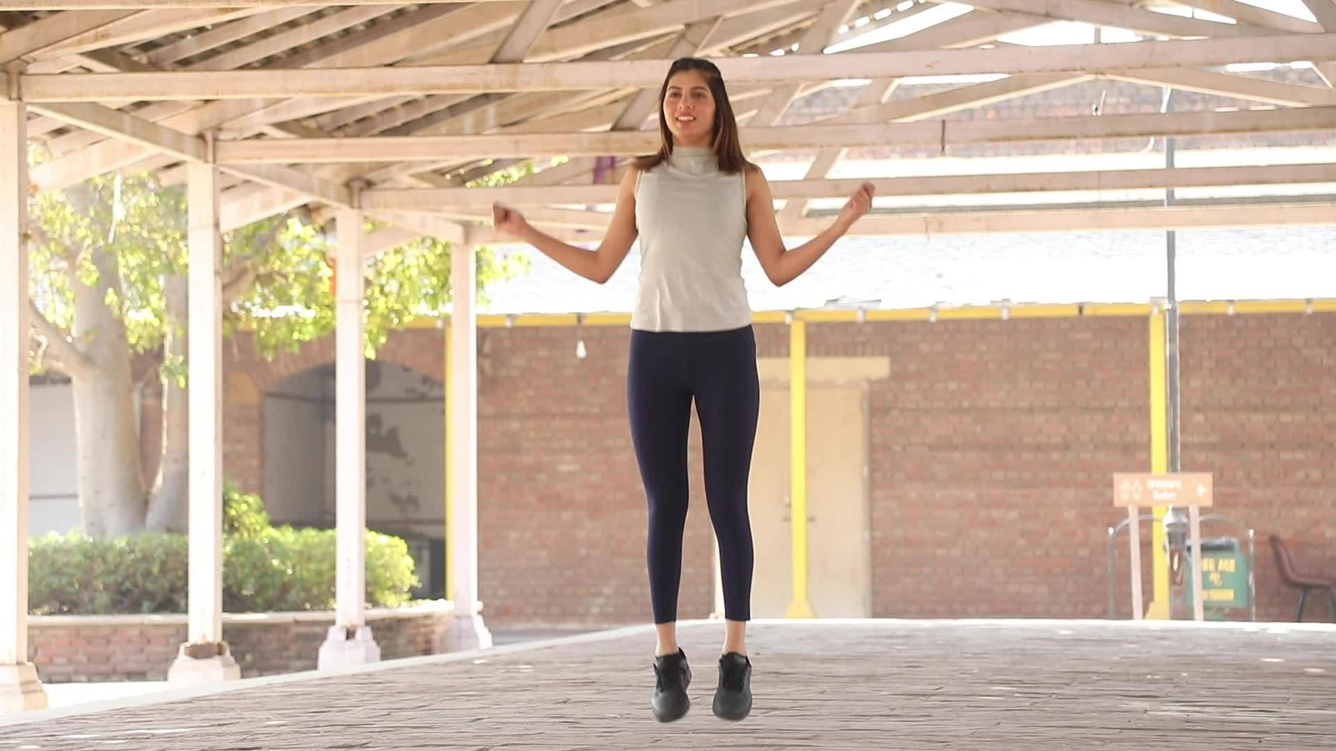 Video of Fat burning Jump Rope exercise. 20775551 Stock Video at Vecteezy