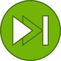 Next button Vector Icon