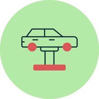 icono de vector de servicio de coche