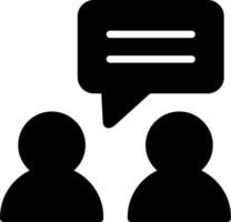 Conversation Vector Icon