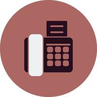 fax machine Vector Icon