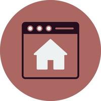 Home Page Vector Icon