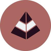 Pyramid Vector Icon