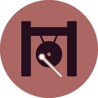 Gong Vector Icon