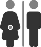 Toilet Signs Vector Icon