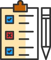 Task List Vector Icon Design