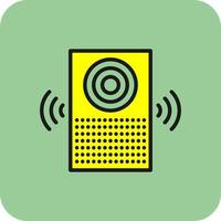 Smart Speaker Vector Icon Design