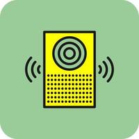 Smart Speaker Vector Icon Design