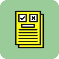 Rules Vector Icon Design