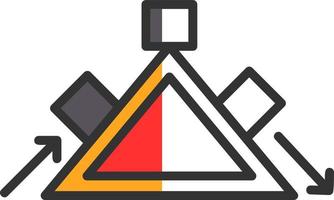 Potential Energy Vector Icon Design