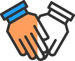 Holding Hand Vector Icon Design